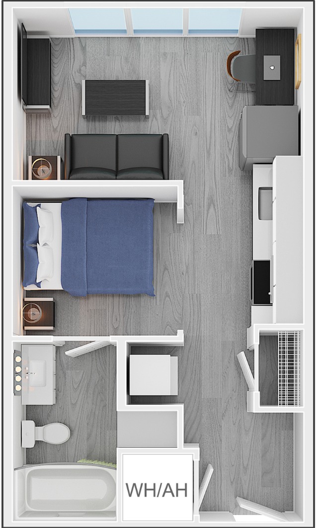 Studio floor plan